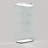 Tempered Glass Accent Cabinet, Display Cabinet, Wine Cabinet, Storage Cabinet With Bluetooth LED Light Strip-262777956