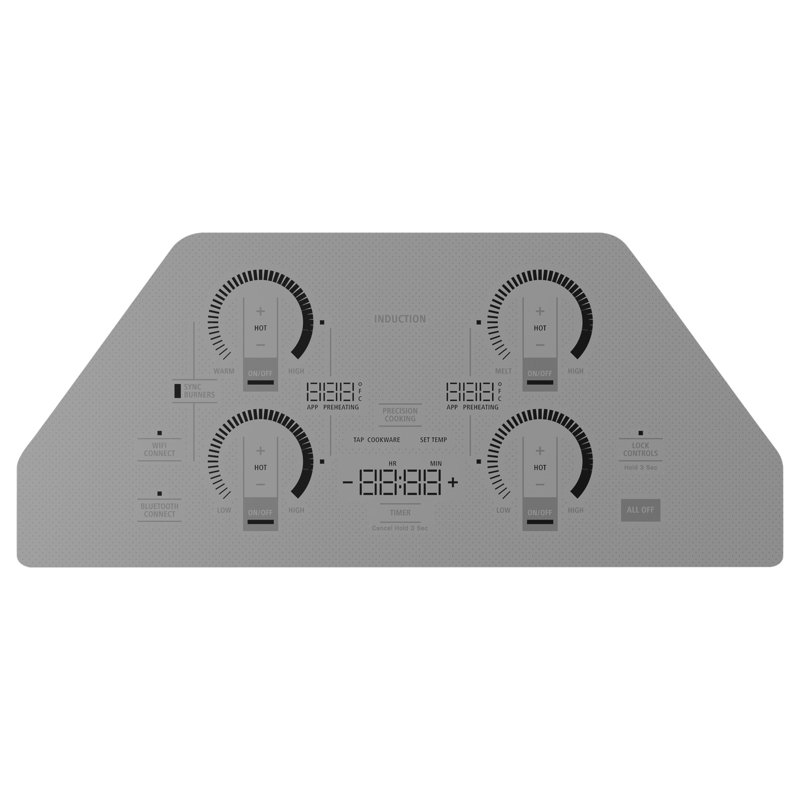 ENERGY STAR® 30" Induction 4 Burner Cooktop, Silver