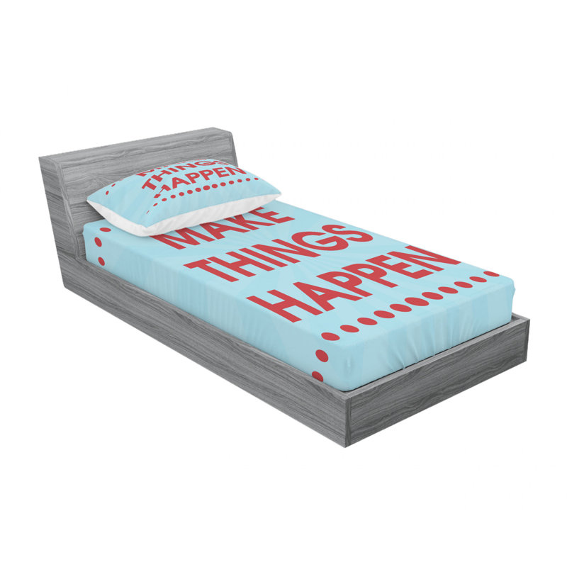 Microfiber Sheet Set, Twin Sheet Set with Fitted Sheet