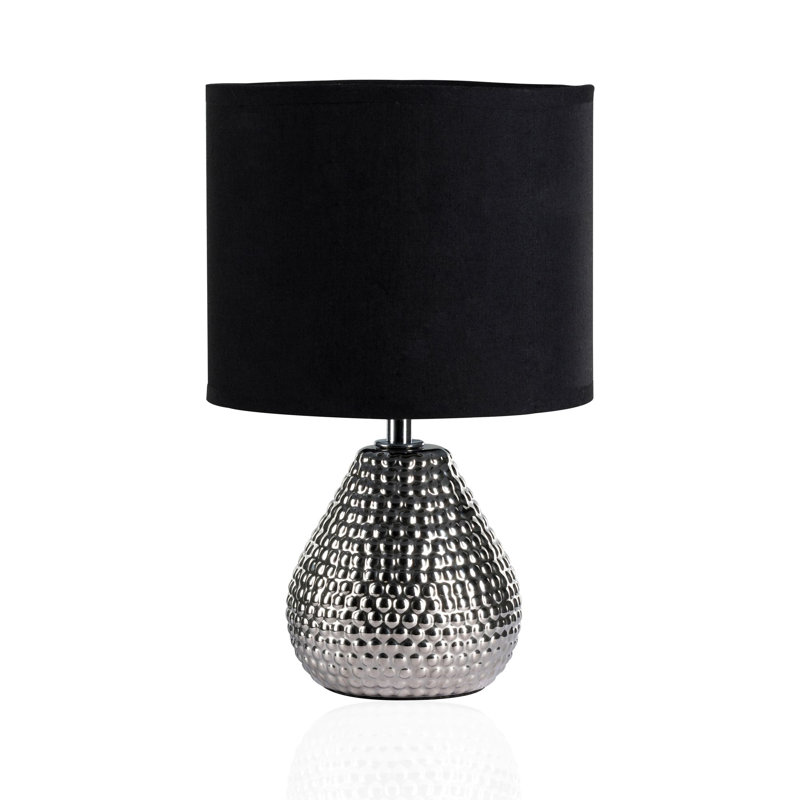 Casden 28cm Silver Standard Table Lamp