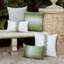 Dressage Pebble Lumbar Outdoor Rectangular Sunbrella® Pillow Cover & Insert