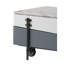 Table basse haute brillance avec plateau relevable
