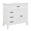 Ensemble de meuble-lavabo 36 po avec lavabo en céramique, armoire de salle de bain avec 2 tiroirs et 2 portes, ensemble de meuble-lavabo simple avec cadre solide et panneau de fibres à densité moyenne-276438268