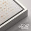 "Abstract Dot Minimalist Style", illustrations modernes encadrées sur toile-96985509-96985510