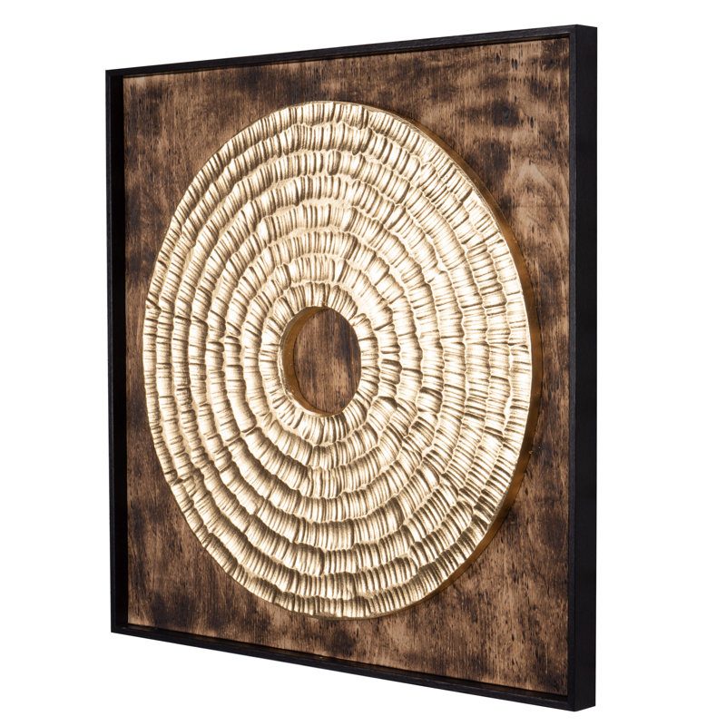 Décoration murale en bois rustique