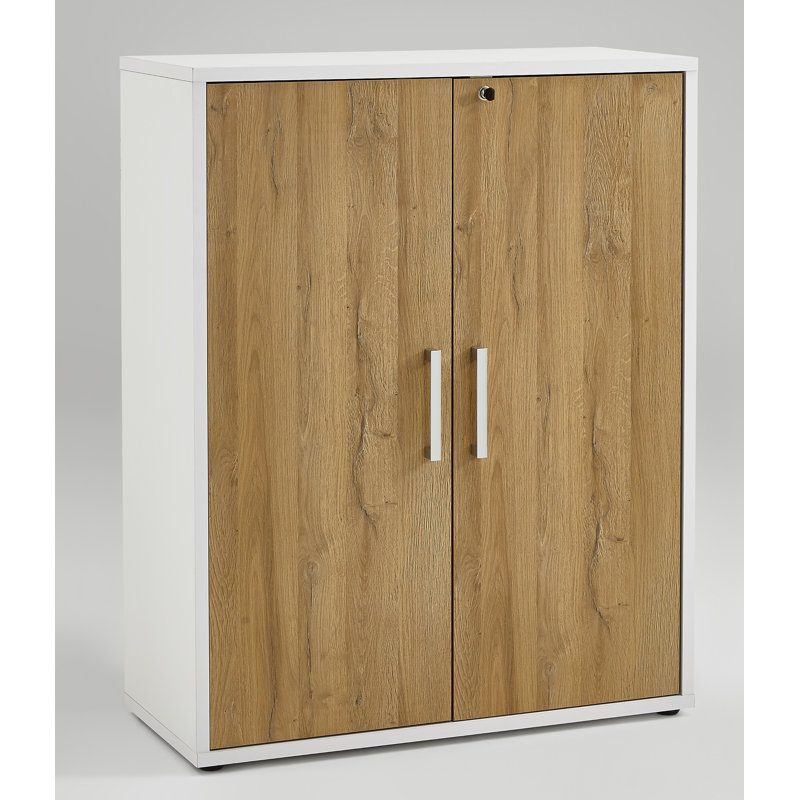 Woolum Engineered Wood Cabinet Doors, Brown