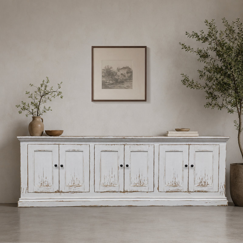 Koski 34" Tall 6-Door Cabinet