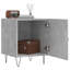 Couey 40cm W Iron Bedside Table-1457605836