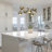 Bhagwan 6-Light Modern Geometric Gold LED Chandelier