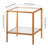 Hera Glass End Table with Storage-1288278393