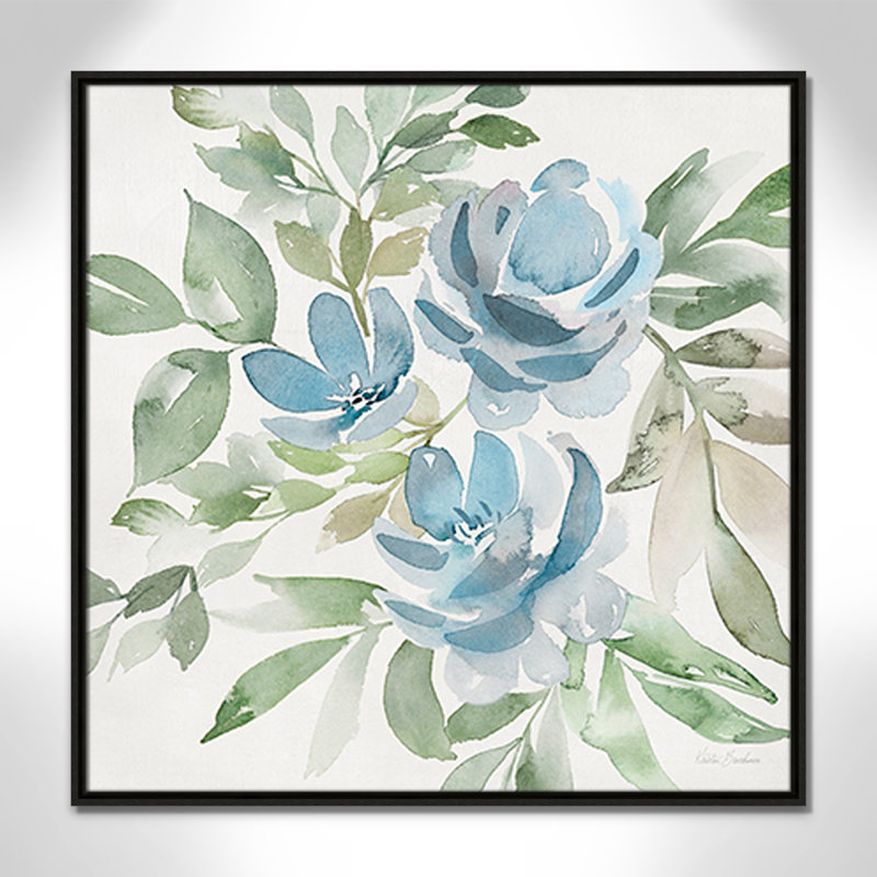 «Soft Soft Paradise Picks I» par Kristen Brockmon, Espresso, H 31,5 po x l 31,5 po x P 2 po