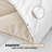 Down Alternative Microfiber Reversible Comforter Set - All Season Diamond Pattern Comforter with Shams-109248973-109248974