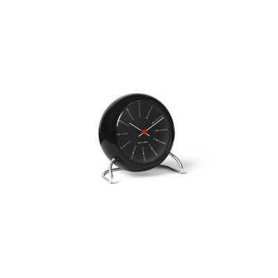 Bankers Analog Electric Tabletop Clock with Alarm