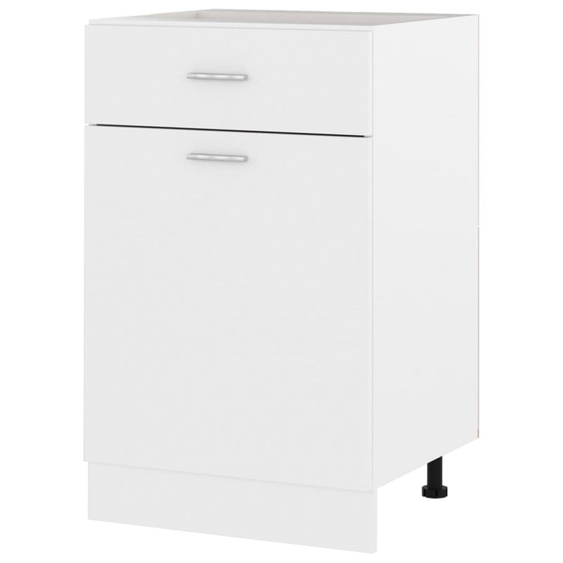 Drawer Base Cabinet 50X46x81.5 Cm, White