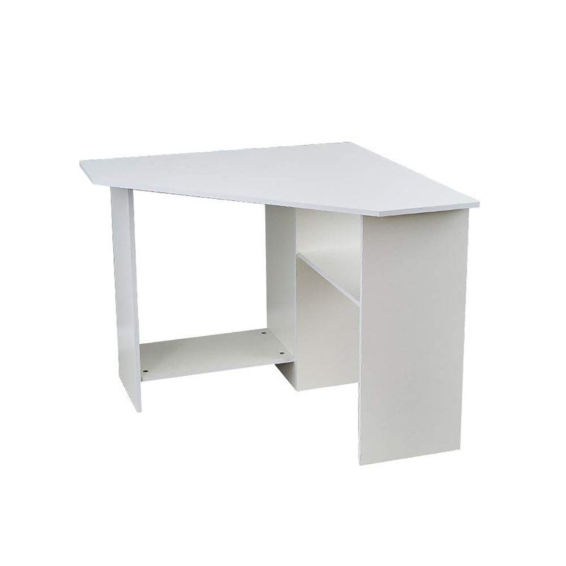 Corner Computer Desk, White
