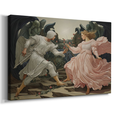 Angels From Above-Lxxvi -Galerie enveloppée Cavas