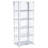 5-shelf Display Curio Cabinet with LED Lighting-1461797620