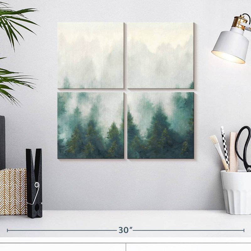 Rosé Misty Forest, H 18 po x l 18 po