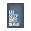 «Eat Sleep Read Répétition», reproduction d'art textuel-52521251-52521250-52521249