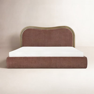 Metaza Upholstered Sleigh Bed