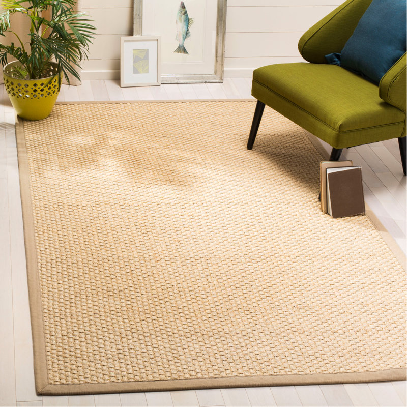 Tapis beige en jute / sisal Chalfant, Rectangle 6 pi x 9 pi