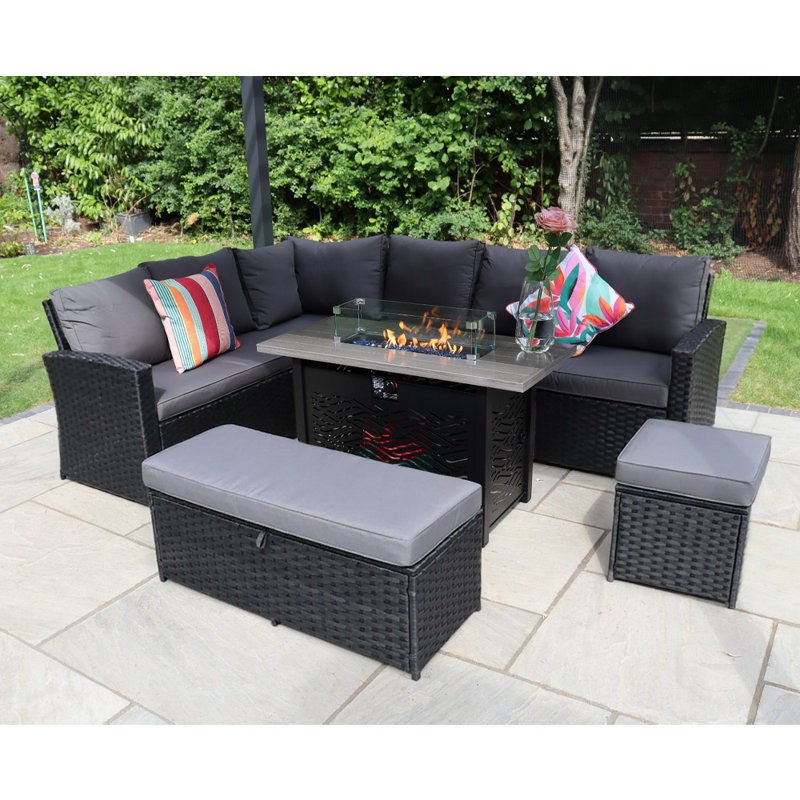 9 - Person Patio Dining Set Table,