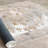 Luxurious Cotton Area Rug (3.3 x 9.8 Feet), Cream, Grey & Camel | 100% Cotton, 1200 g/m², Pile Height: 0.4 in, Non-Slip PVC Underside | Antibacterial, Machine Washable, Perfect for Living Room & Bedroom Decor-112936742
