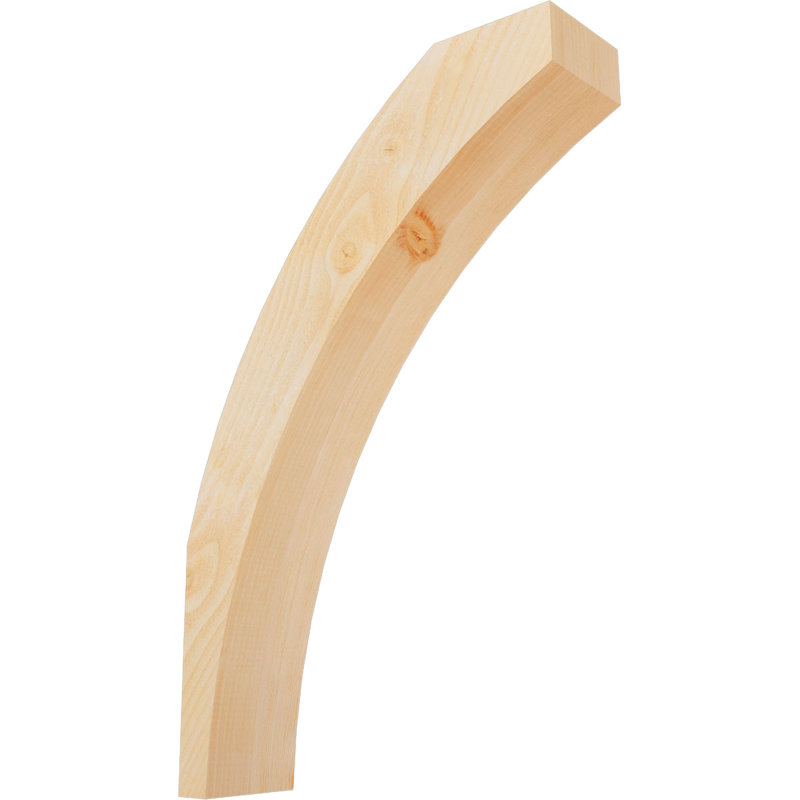 Genouillère Thorton, Sapin Douglas de 6 po (sciage brut), 22 po X H 34 po H