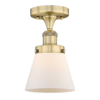Plafonnier semi-encastré 1 lumière Cone