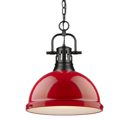 Luminaire suspendu en forme de dôme 1 lumière Alethia