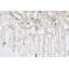 Plafonnier semi-encastré à 8 lumières de style lustre 36 po Stockard-27969209-27969212