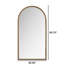 Miroir pleine longueur Gold Arch-1448052597