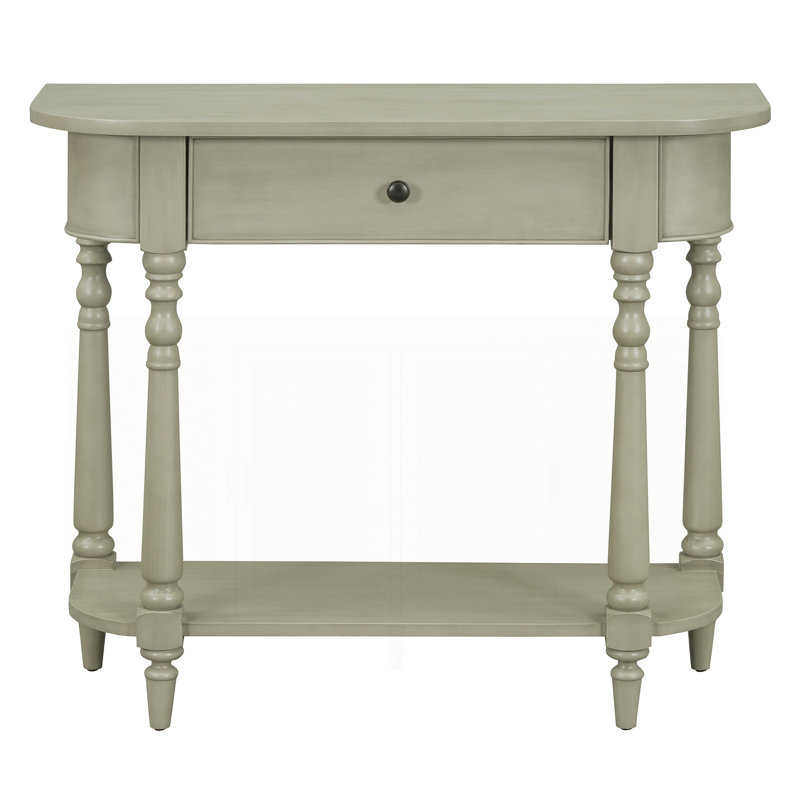 Versatile Narrow Conway with Stylish Design and Practical Storage, Gray