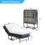 Lit d'invité pliant avec matelas