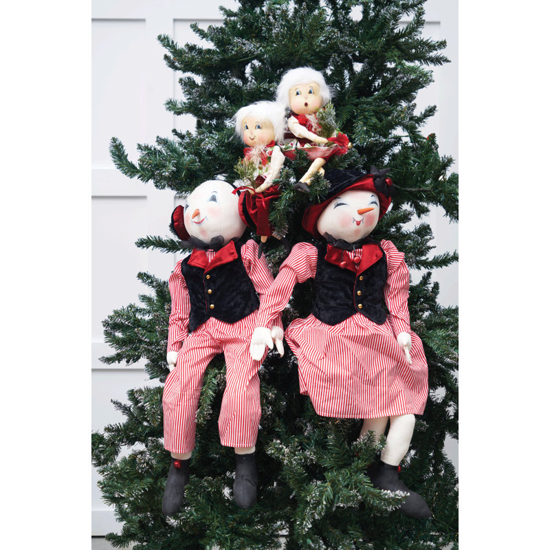 Figurine de Noël Sonya Snow Joe Spencer Gathered Traditions