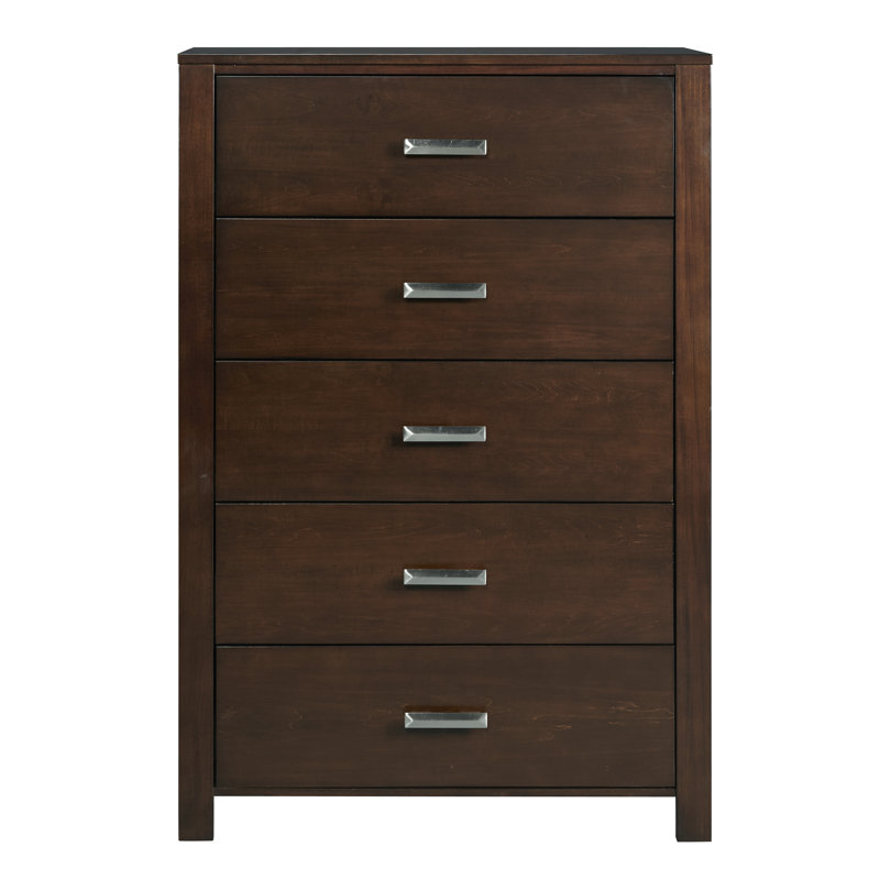 Gareth 36'' W 5 - Drawer Dresser, Brown