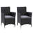 Aalliyah 6 - Person Wicker Patio Dining Set with Rectangular Table , Cushions Included