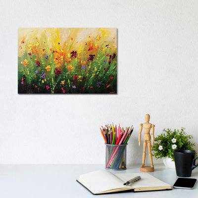 Spring by Osnat Tzadok - Wrapped Canvas Print