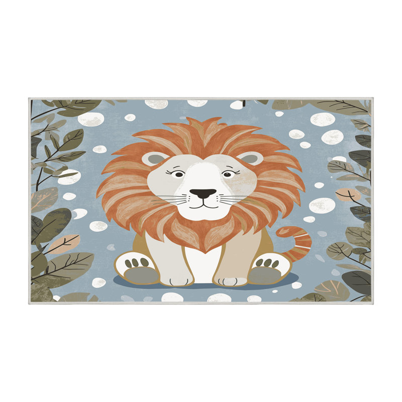 Tapis pour enfants East Urban Home, Rectangle 5 pi x 7 pi