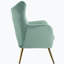 Chaise de bureau en velours-88876374