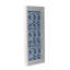 Ensemble de 2 sculptures suspendues, art mural moderne, 12,5 po x 24,5 po