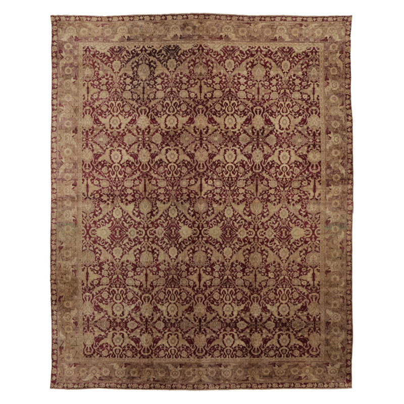 Antique One-of-a-Kind 21' X 27' Hand Knotted Area Rug