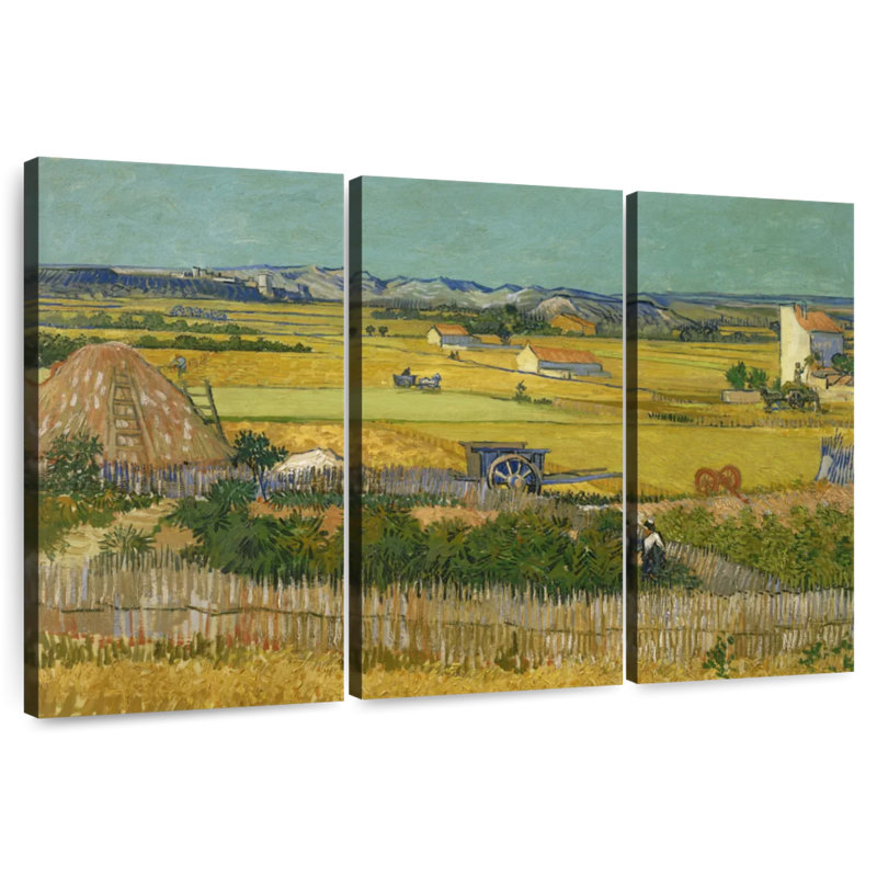 Alvord The Harvest 1888, H 28 po x l 45 po