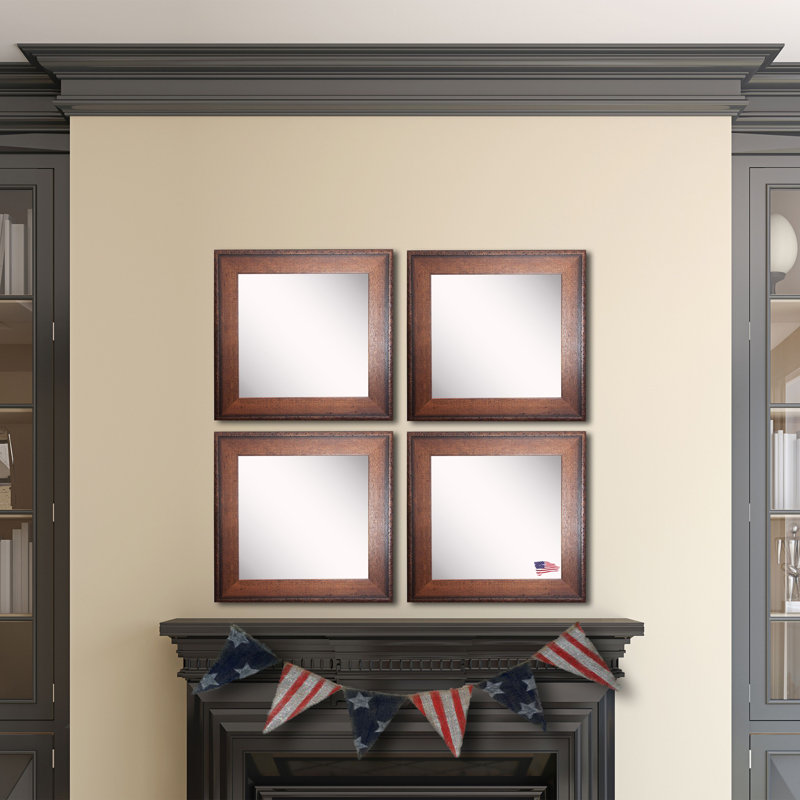 Kamsiyo Solid Wood Wall Mirror