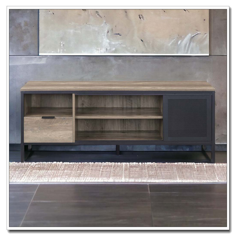 Meuble télé 1 tiroir Rustic Oak