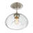 Lani 1-Light Ceiling Light in Brushed Nickel-1485499162