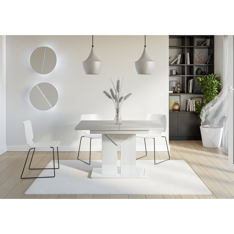 Trip 80 cm Extendable Rectangular Dining Table