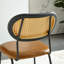 Bortzer Faux Leather Upholstered Side Chair for Living Room Kitchen Dining Room-944142843-1002015227