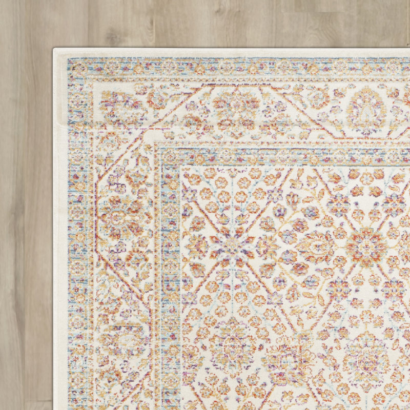 Tapis oriental en viscose Belhaven Sevilla, Rectangle 4 pi x 5 pi 7 po