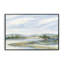 "River Bend", art abstrait de giclée noire encadrée, design par Carol Robinson-31739351-31739349